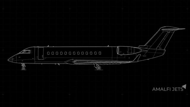 Challenger 800 technical schematic