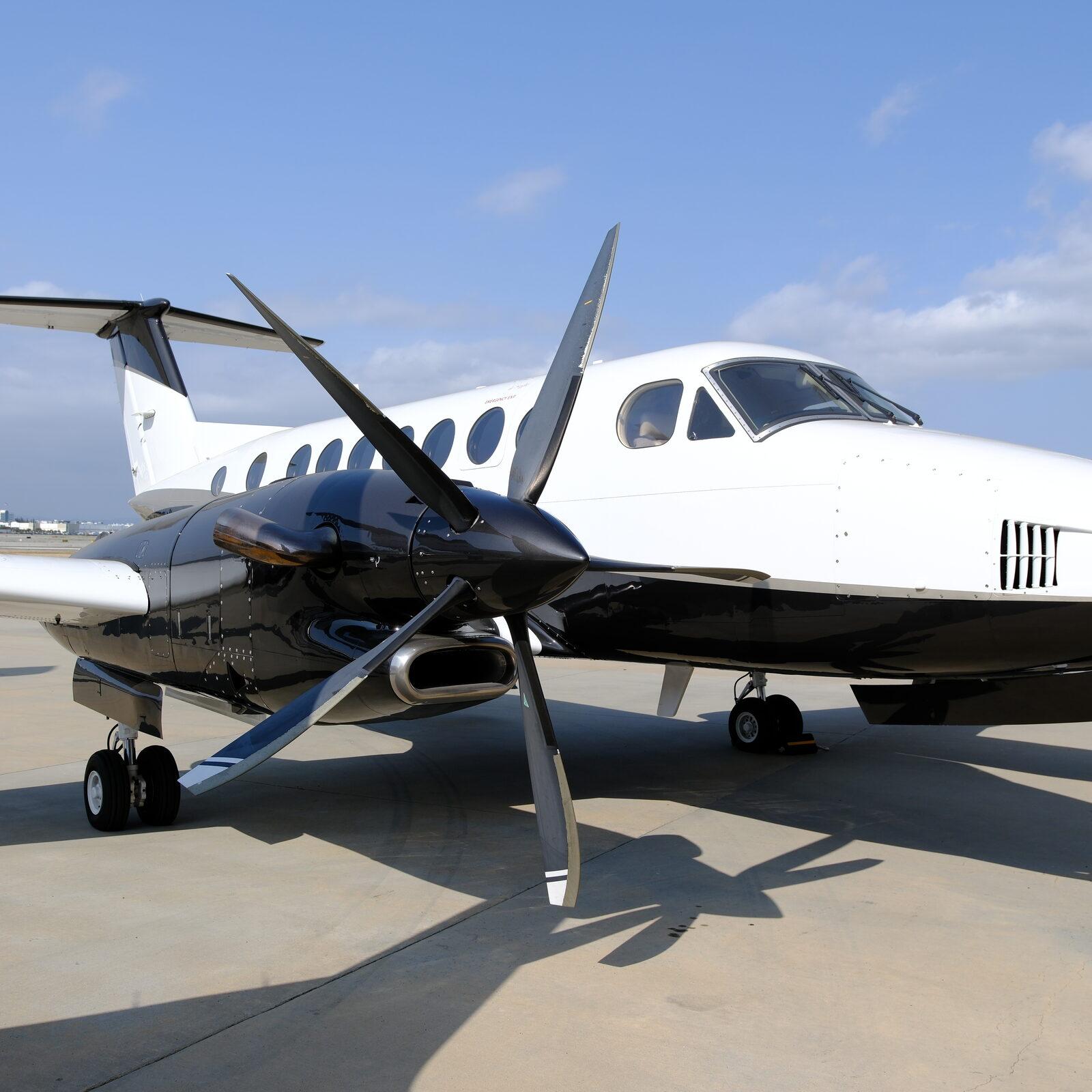 Turboprops private jet charter