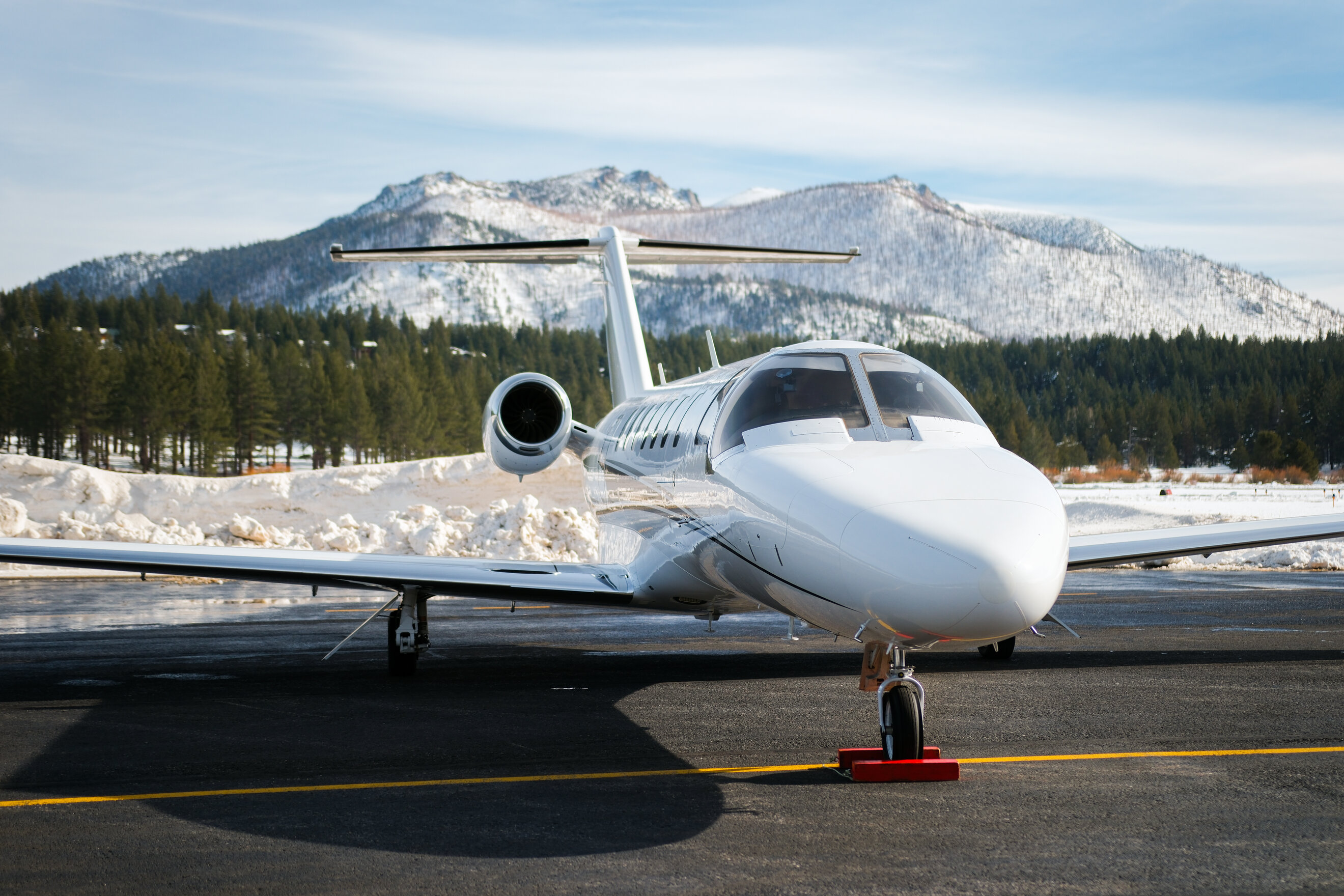 Light Jets category hero — private aircraft available for charter