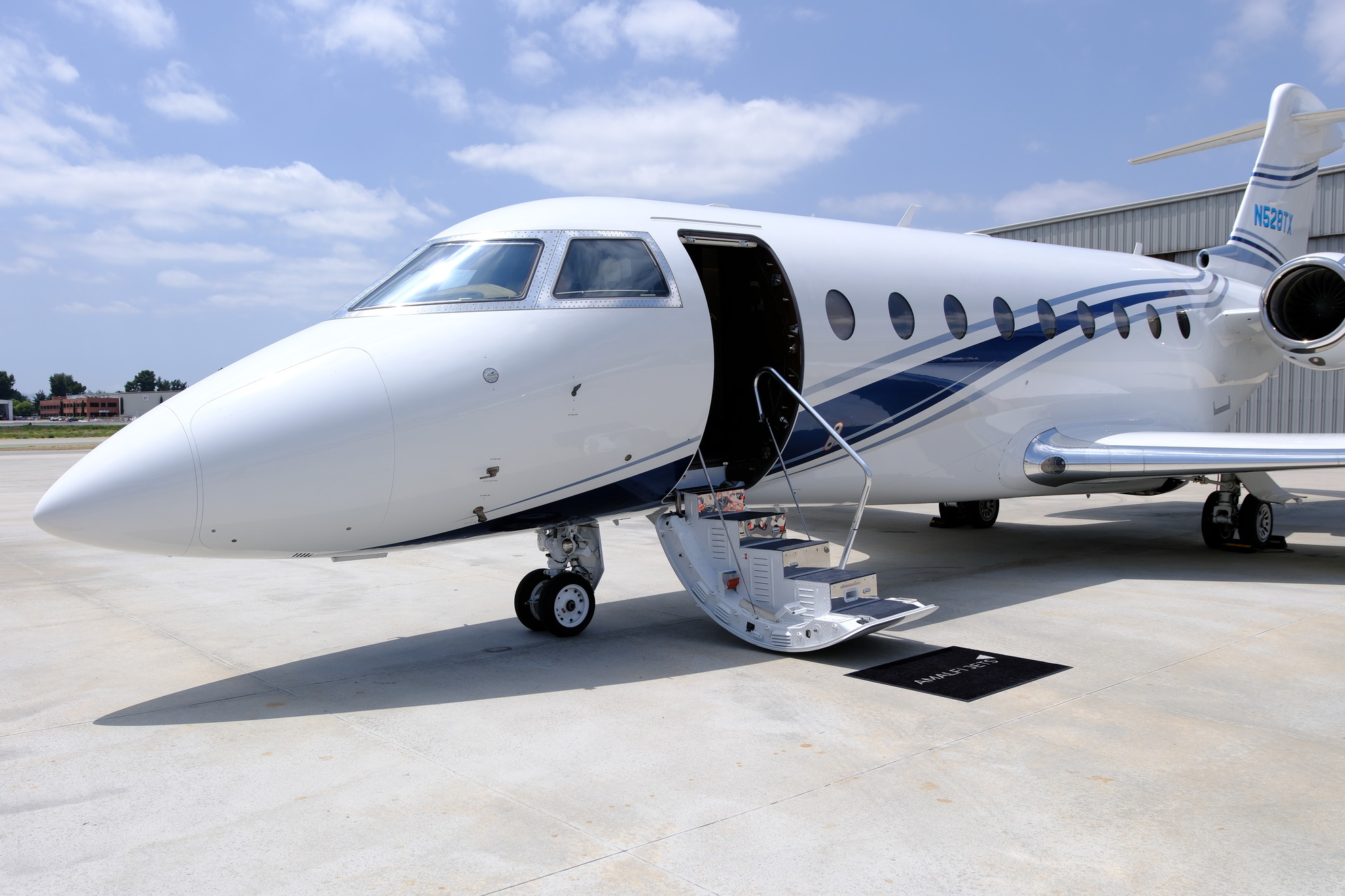 Super Midsize Jets category hero — private aircraft available for charter
