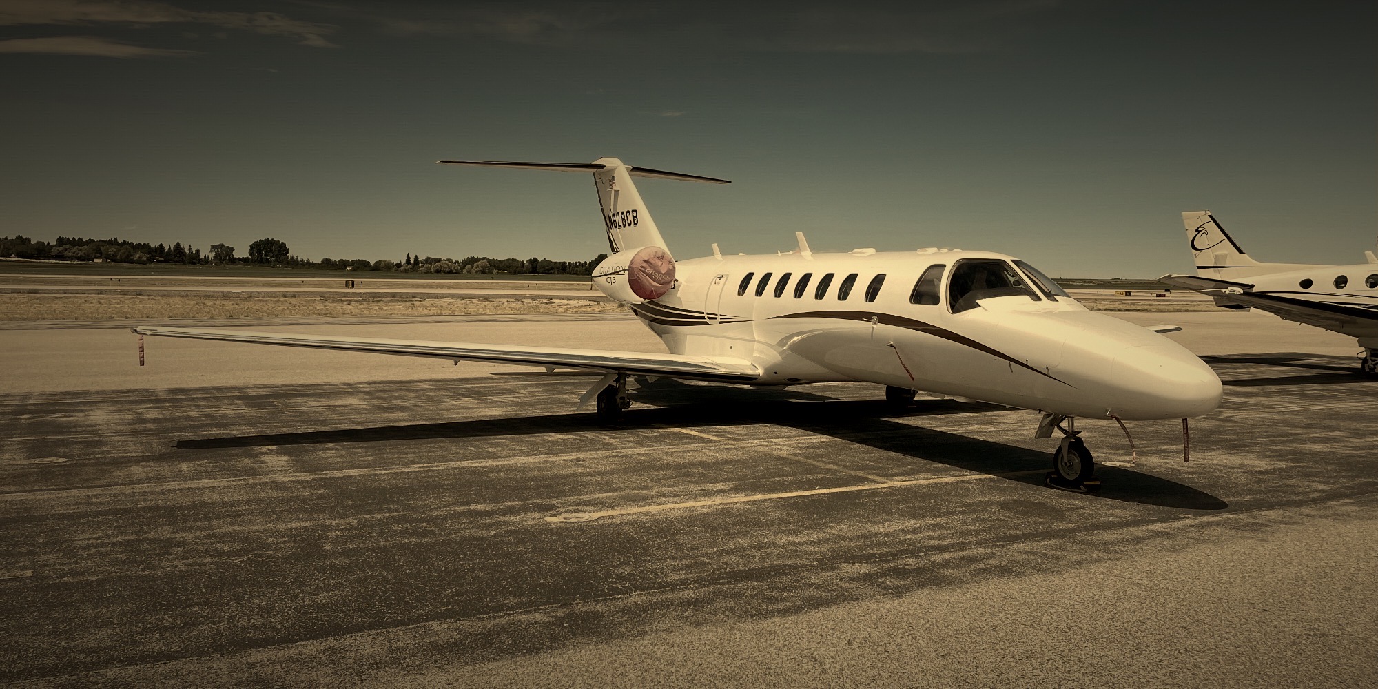 Light Jets category hero — private aircraft available for charter