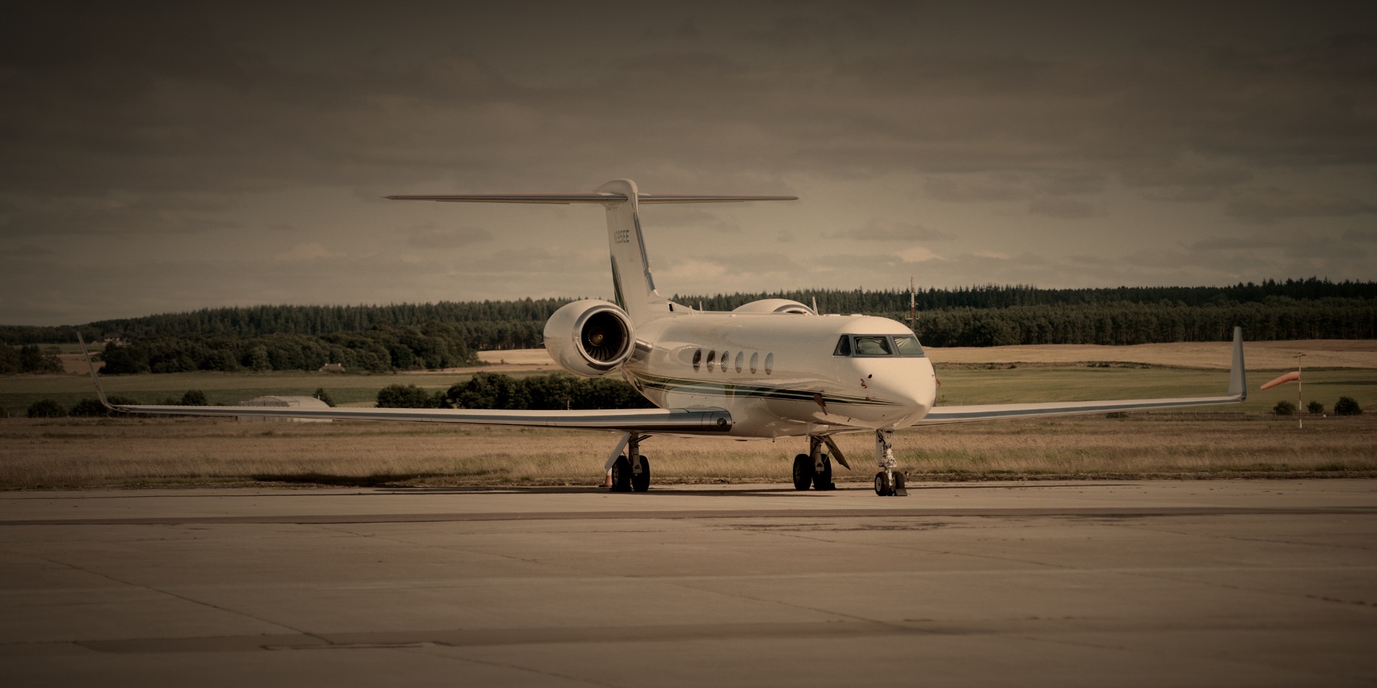 Heavy Jets category hero — private aircraft available for charter