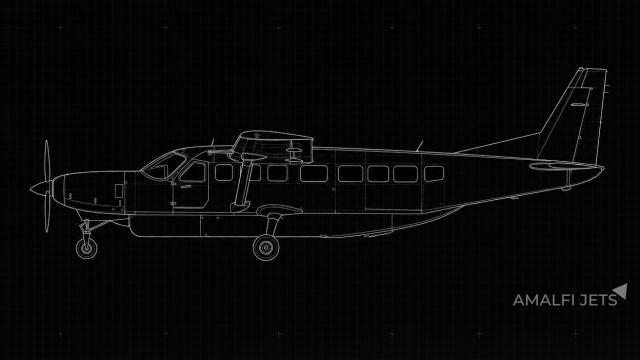 Caravan 208B technical schematic