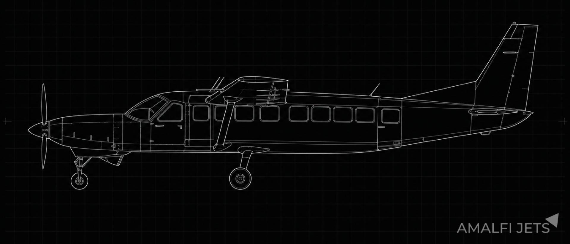 Caravan 208B EX technical schematic