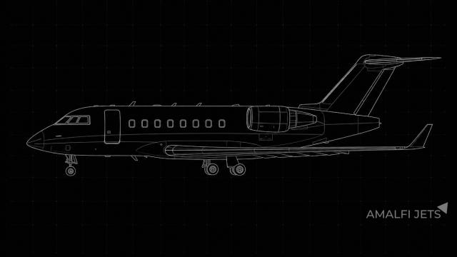 Challenger 601-3A technical schematic