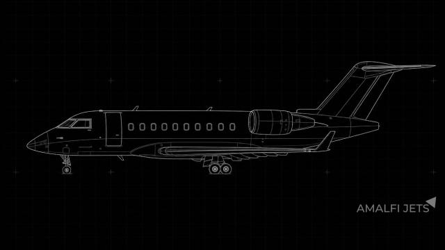 Challenger 601-3R technical schematic