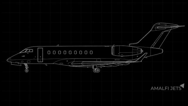 Challenger 350 technical schematic