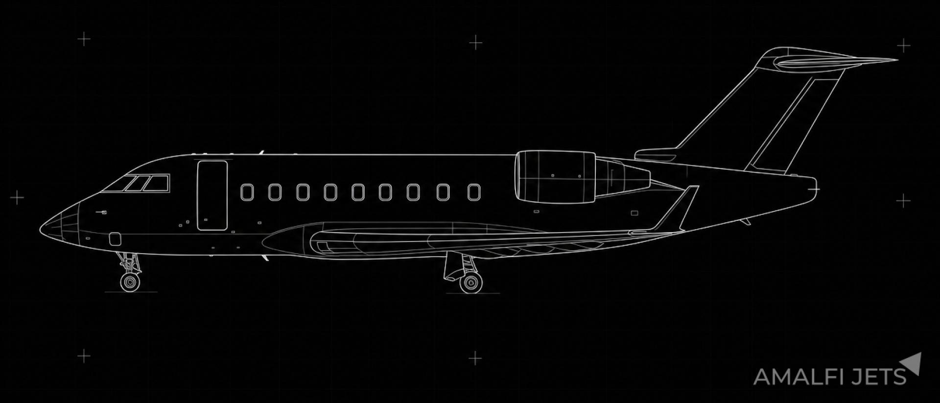 Challenger 650 technical schematic