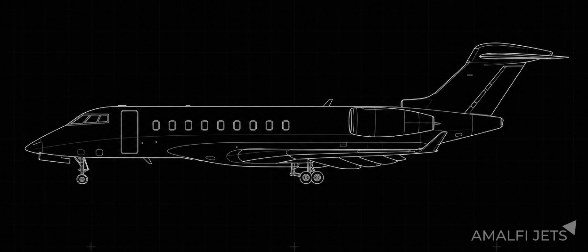 Challenger 3500 technical schematic