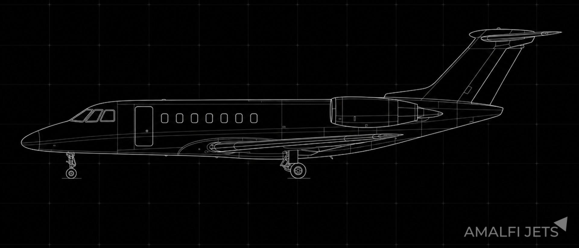 Citation III technical schematic