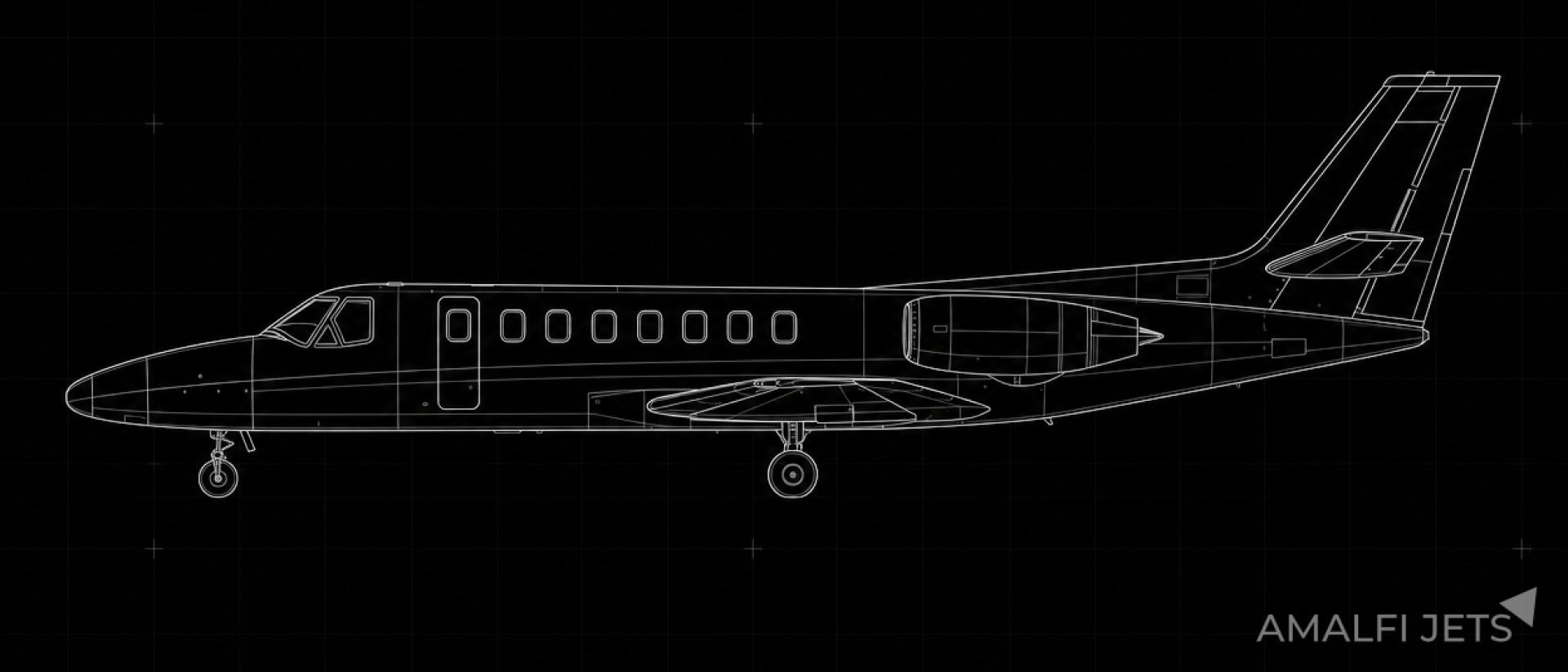 Citation V technical schematic