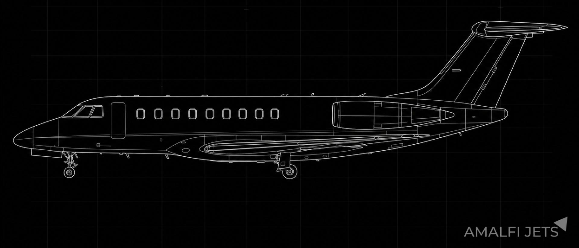 Citation VII technical schematic