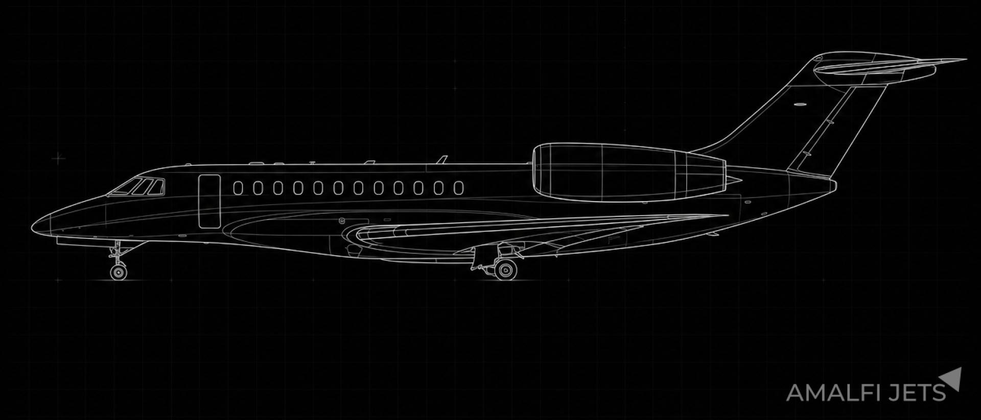 Citation X technical schematic