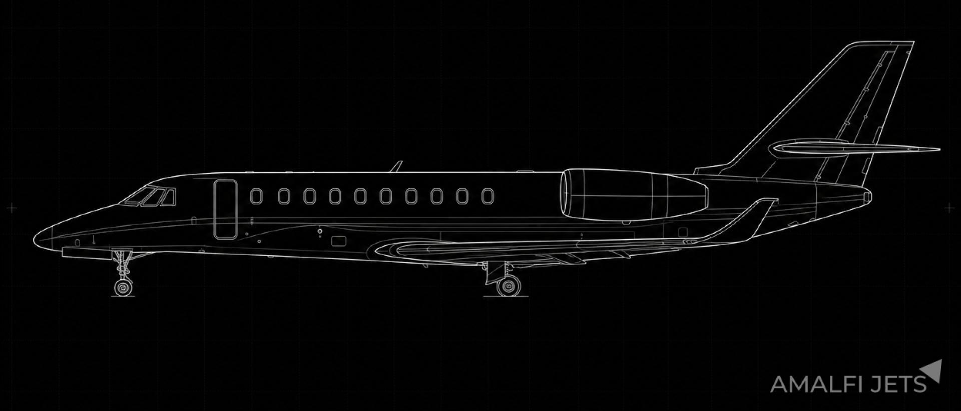 Citation SOVEREIGN technical schematic
