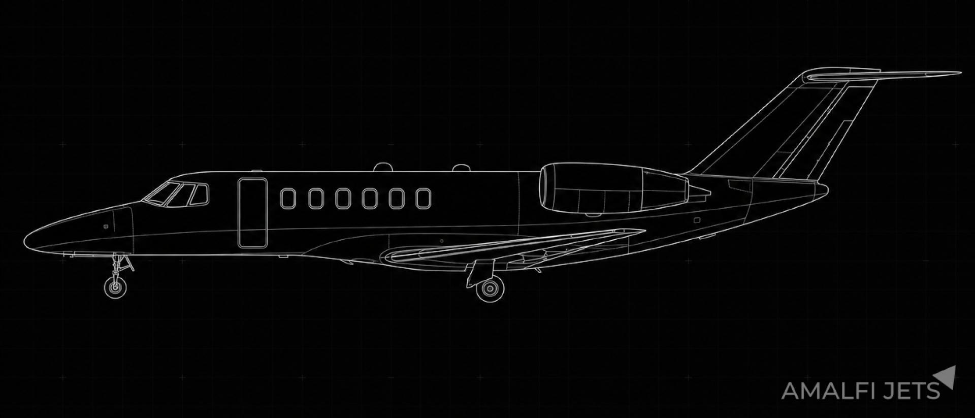 Citation CJ4 GEN2 technical schematic