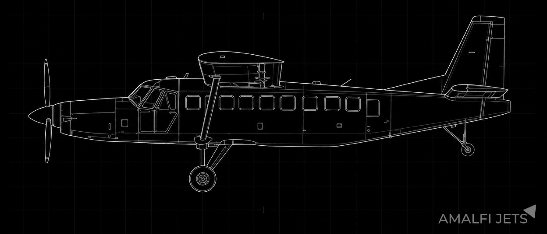 De Havilland DHC-3T technical schematic