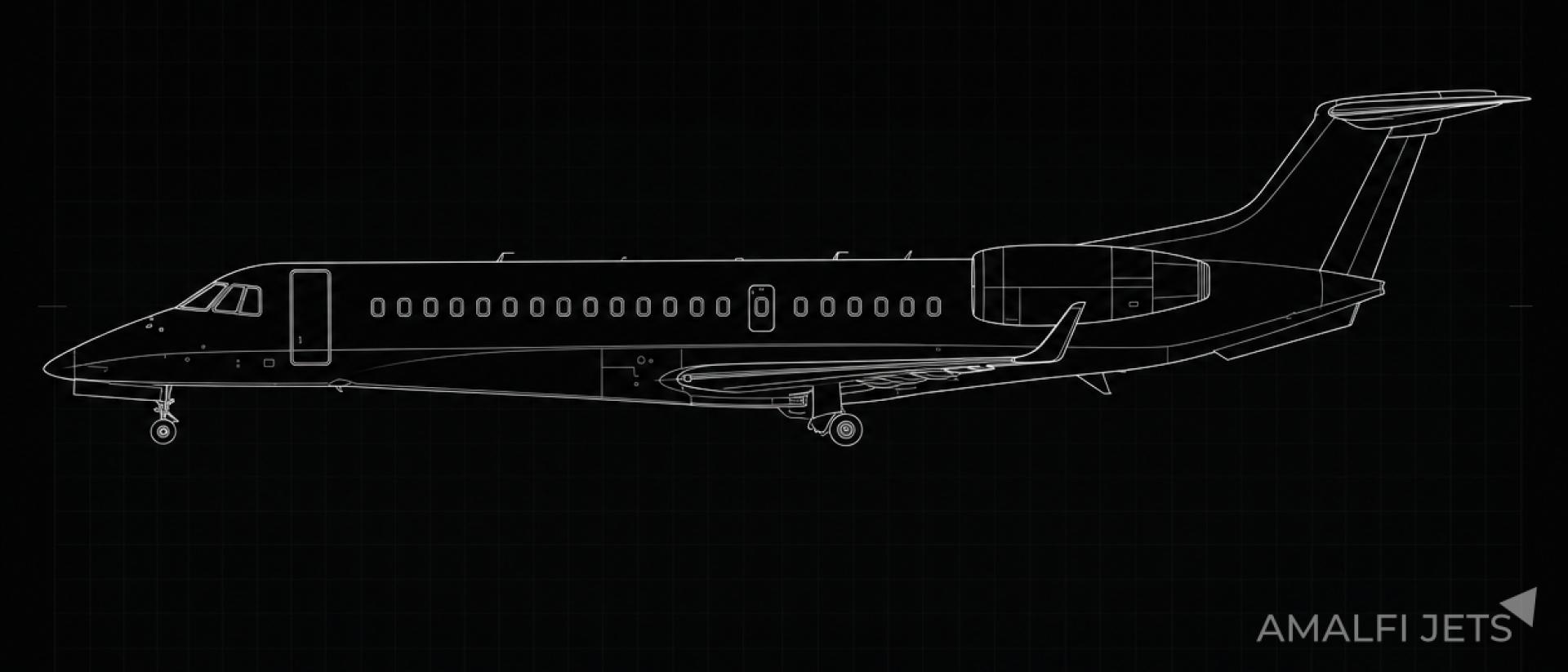 Embraer LEGACY 600 technical schematic