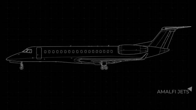 Embraer LEGACY 650 technical schematic