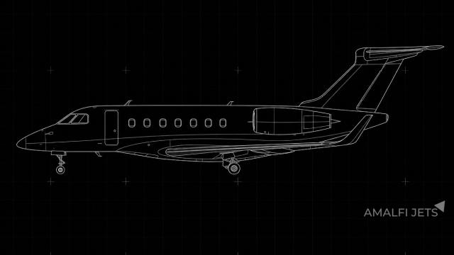 Embraer PRAETOR 500 technical schematic