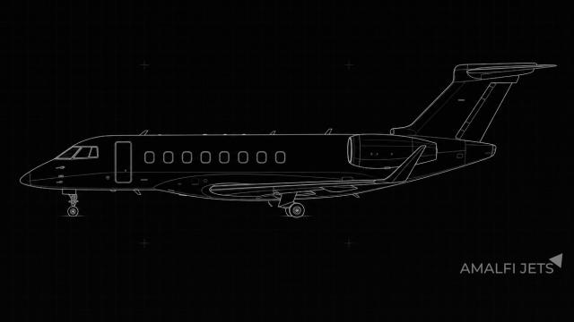 Embraer PRAETOR 600 technical schematic