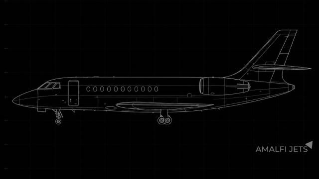 Falcon 2000 technical schematic
