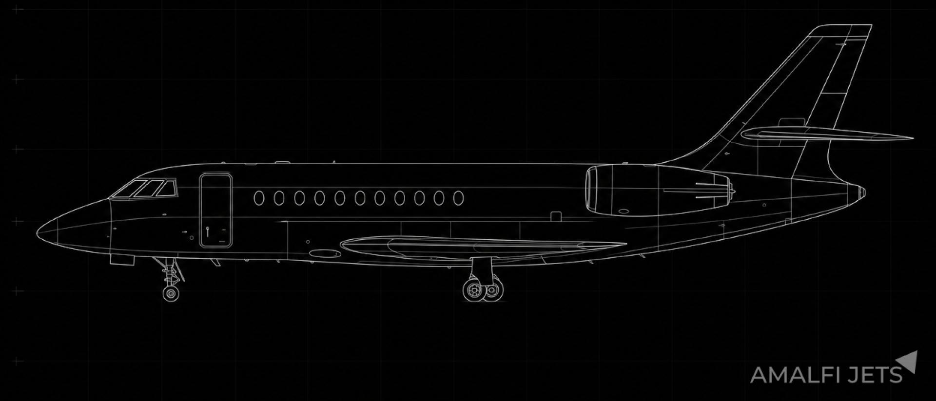 Falcon 2000 technical schematic