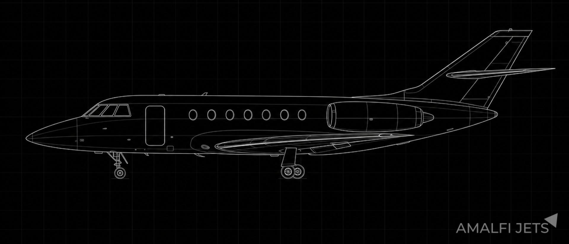 Falcon 20C-5 technical schematic