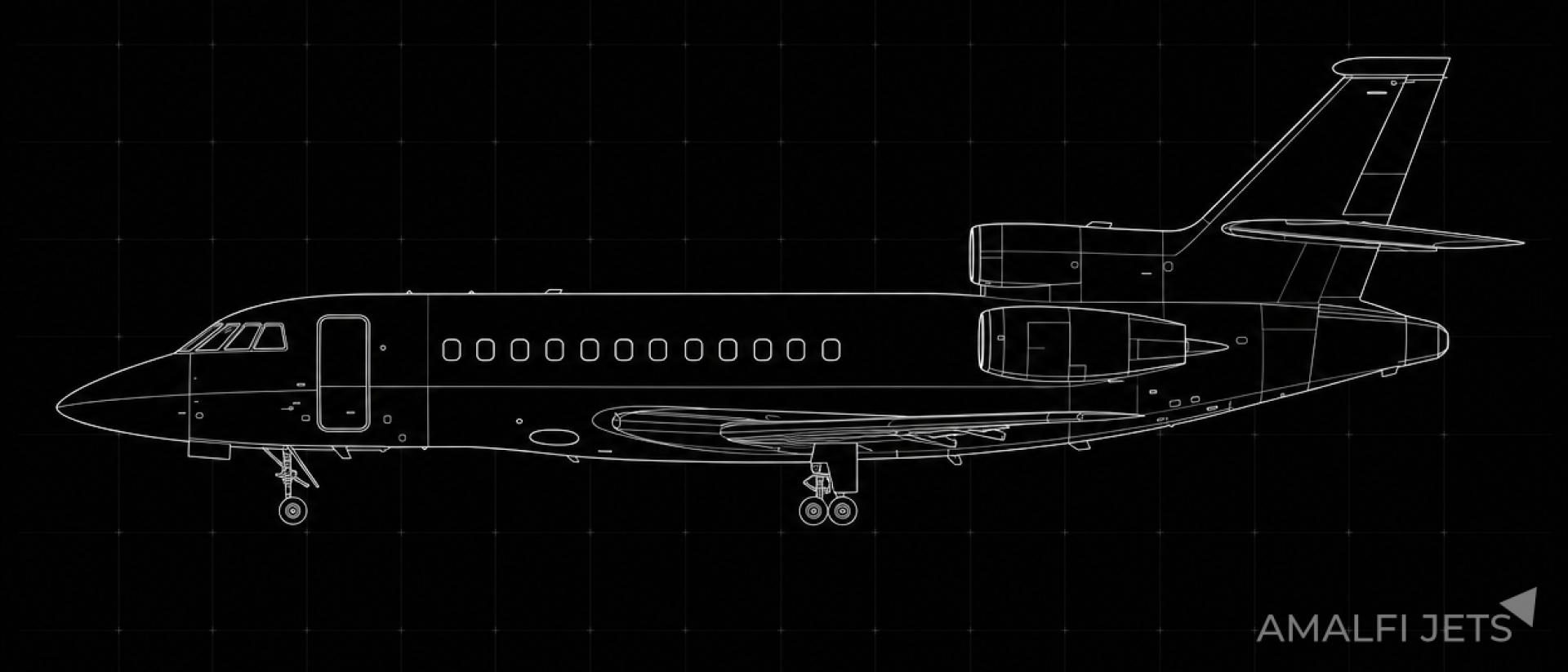 Falcon 900 technical schematic