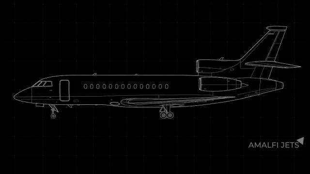 Falcon 900EX technical schematic