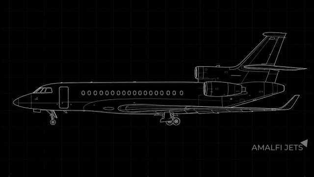 Falcon 7X technical schematic