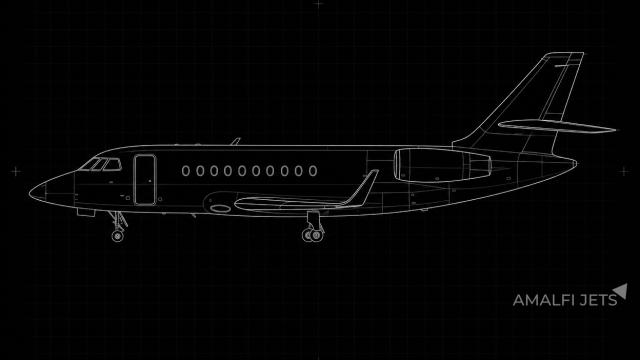 Falcon 2000LX technical schematic