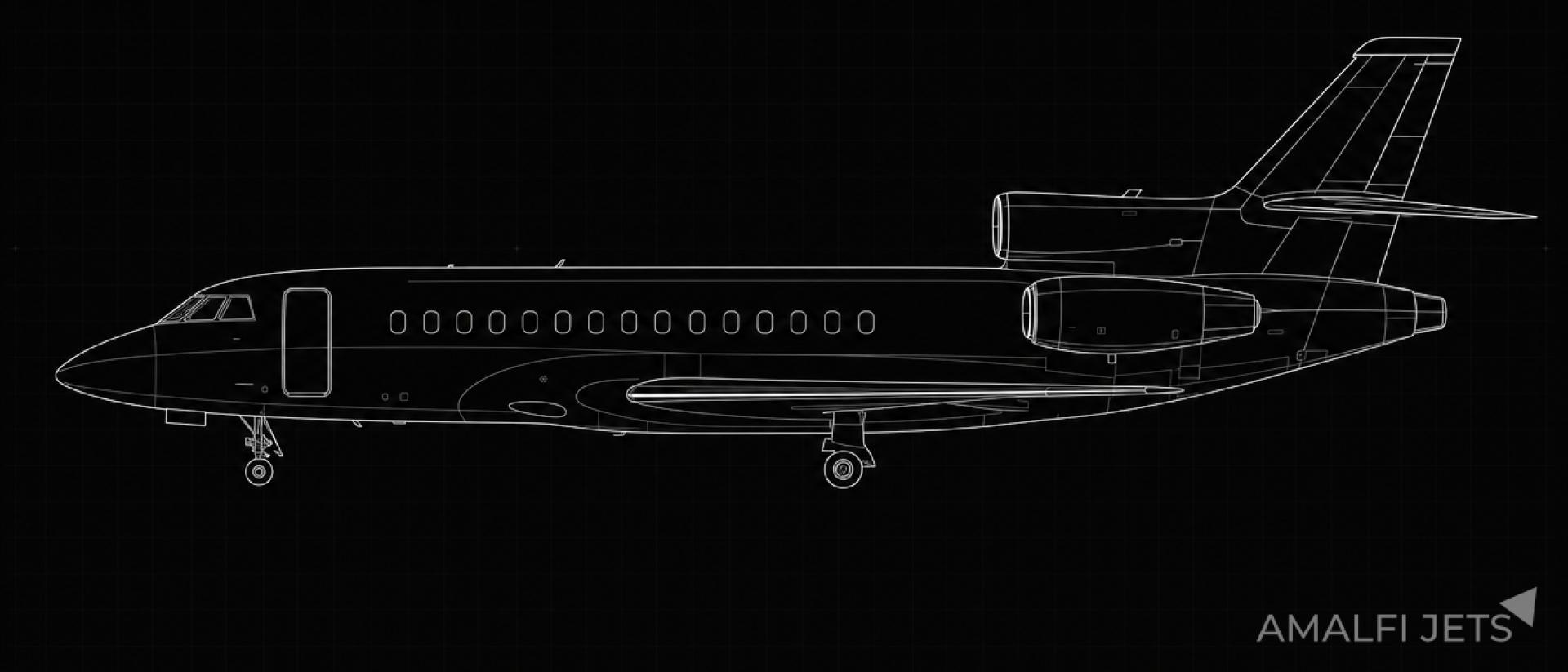 Falcon 900EX EASy technical schematic