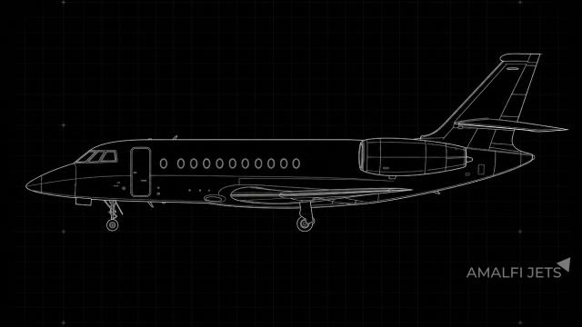 Falcon 2000EX EASy technical schematic