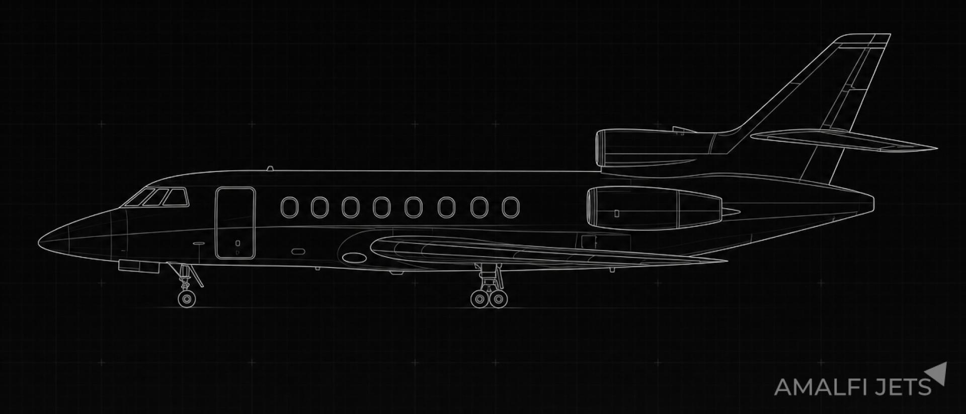 Falcon 50-4 technical schematic