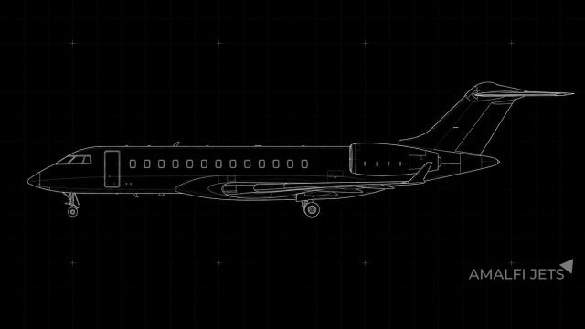 Global 5000 technical schematic