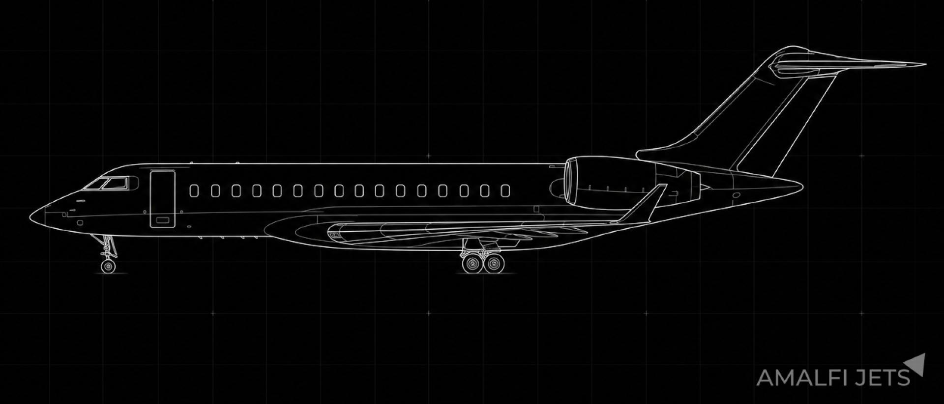 Global 6000 technical schematic