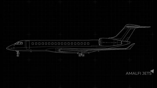 Global 7500 technical schematic