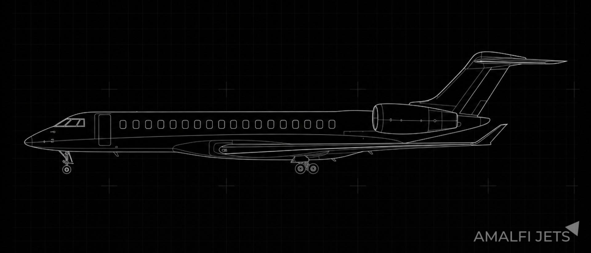 Global 7500 technical schematic