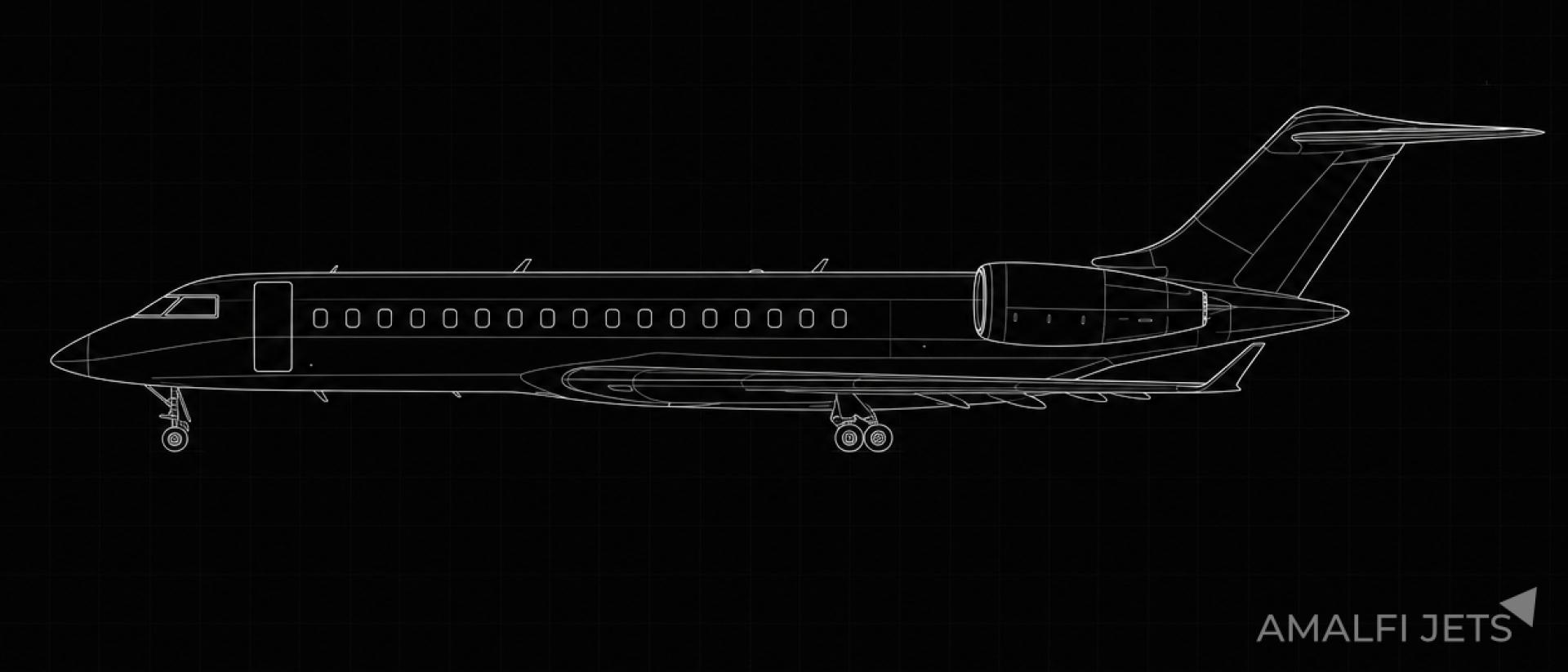 Global 6500 technical schematic