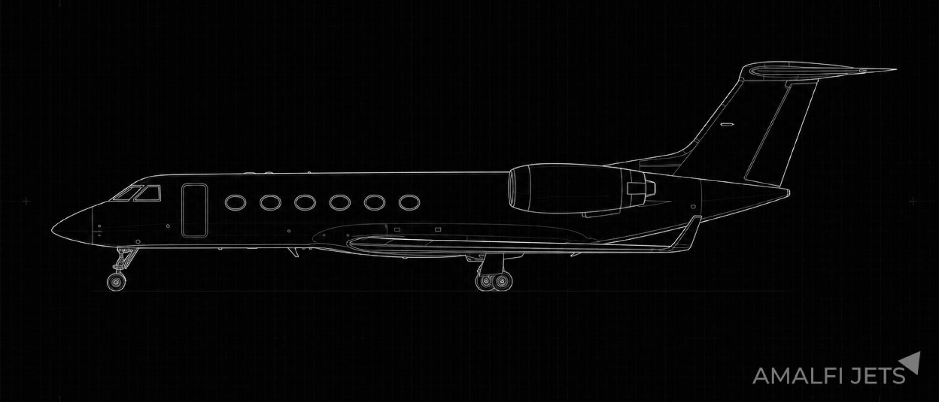Gulfstream G-IV technical schematic