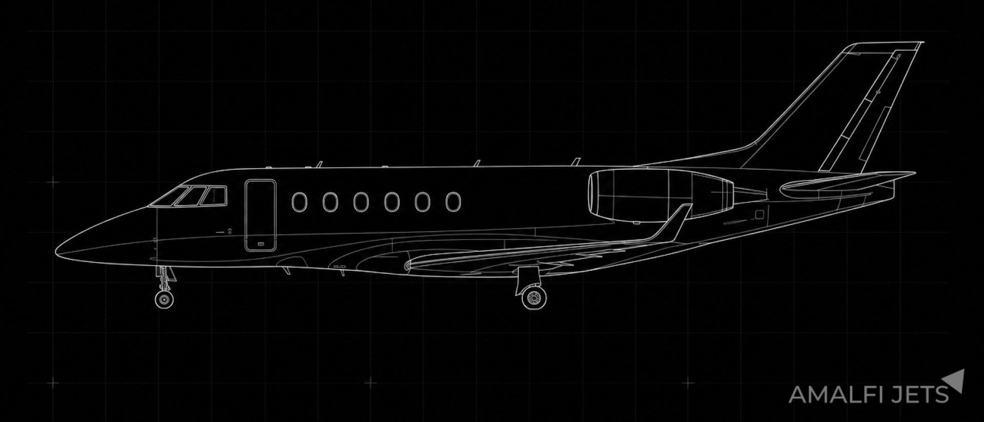 Gulfstream G150 technical schematic