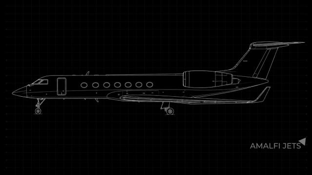 Gulfstream G-V technical schematic