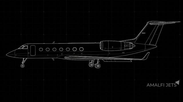 Gulfstream G-IV (G300) technical schematic