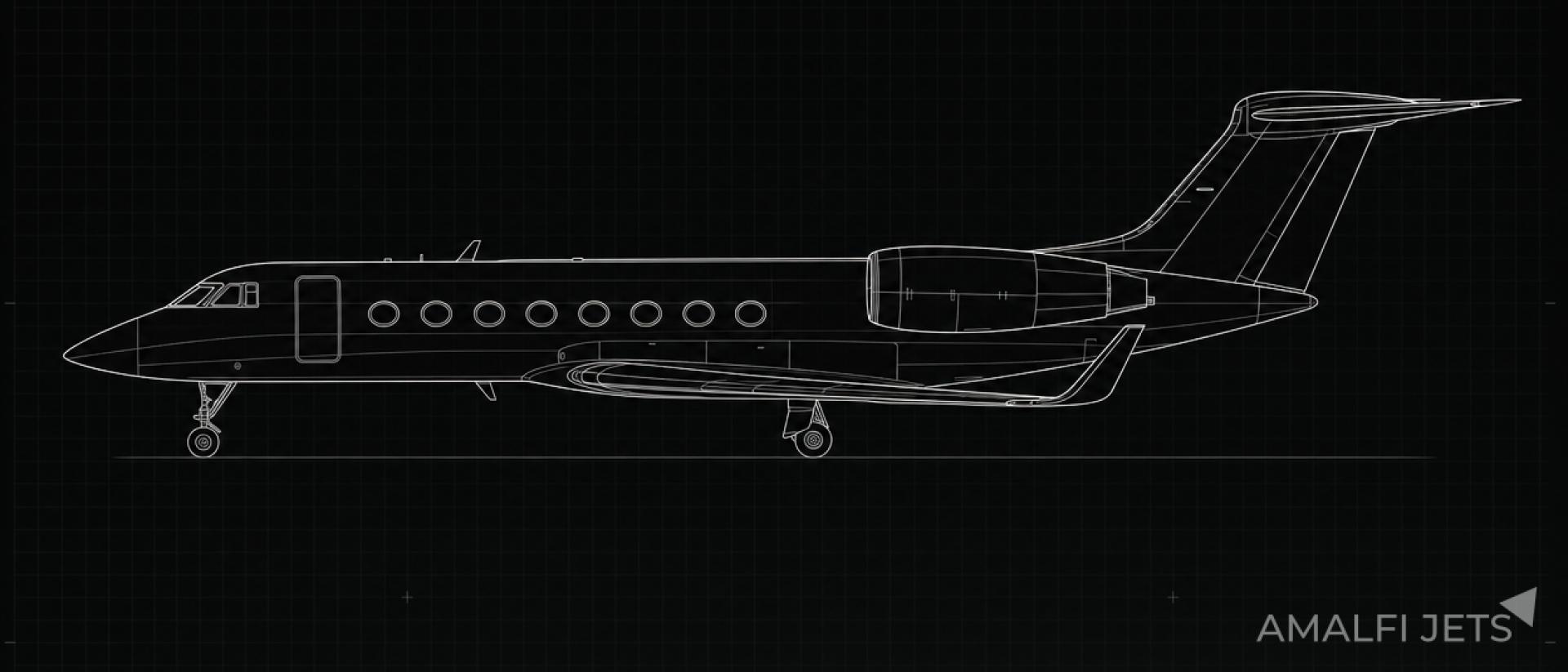 Gulfstream G450 technical schematic