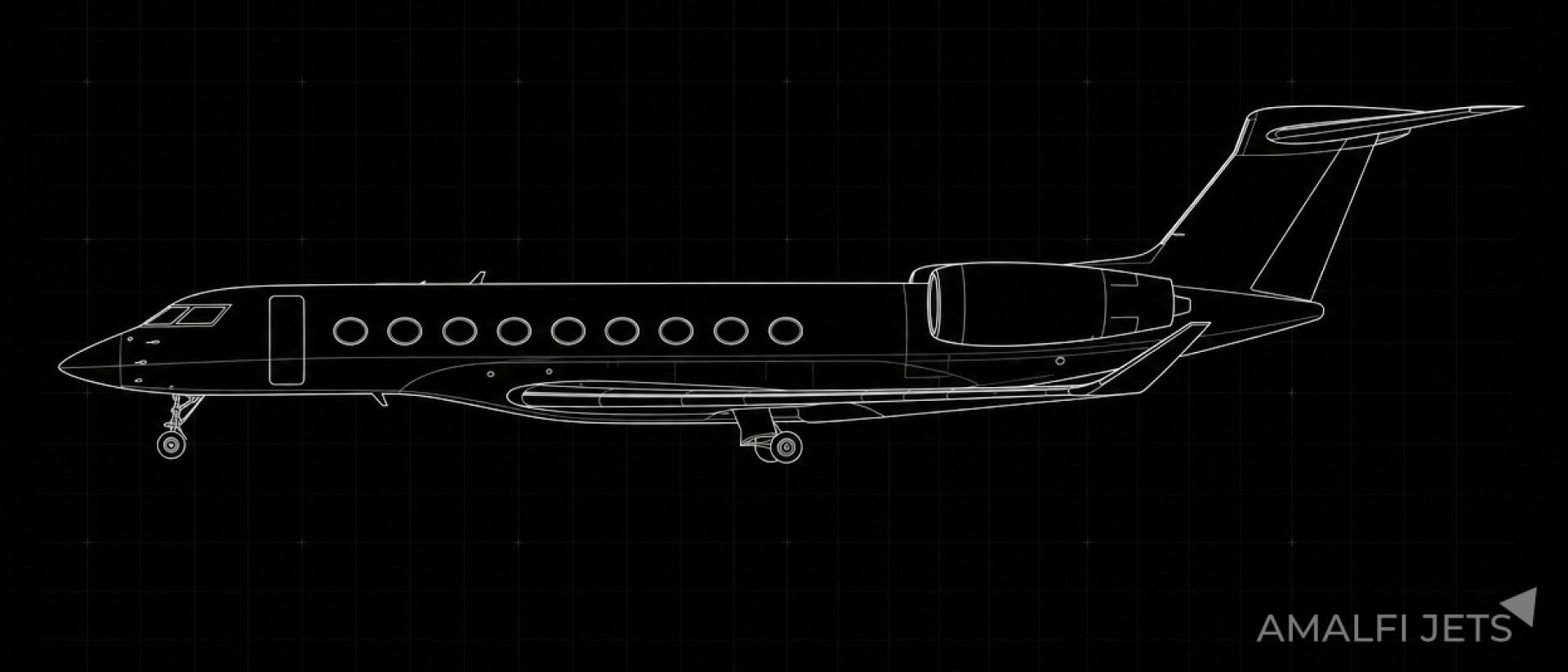 Gulfstream G650 technical schematic