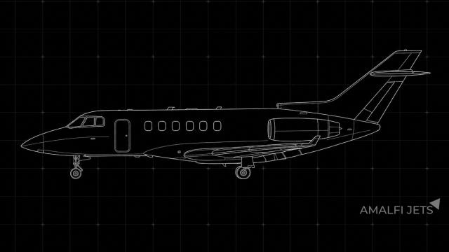 Hawker 850XP technical schematic