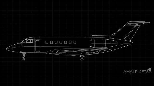 Hawker 750 technical schematic