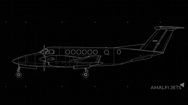 King Air 200 technical schematic