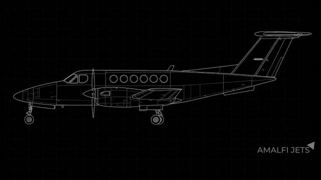 King Air 300 technical schematic