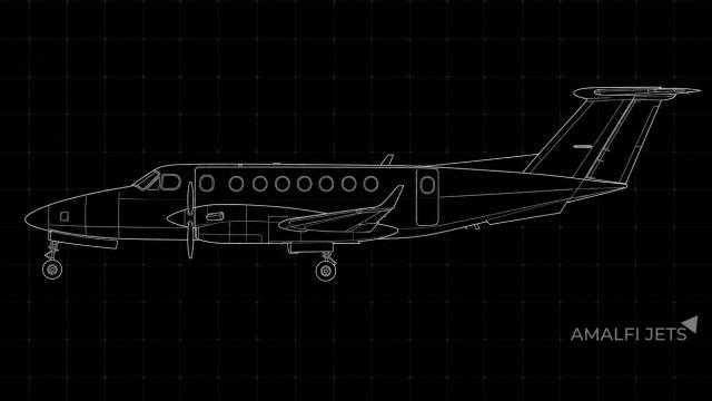 King Air 250 technical schematic